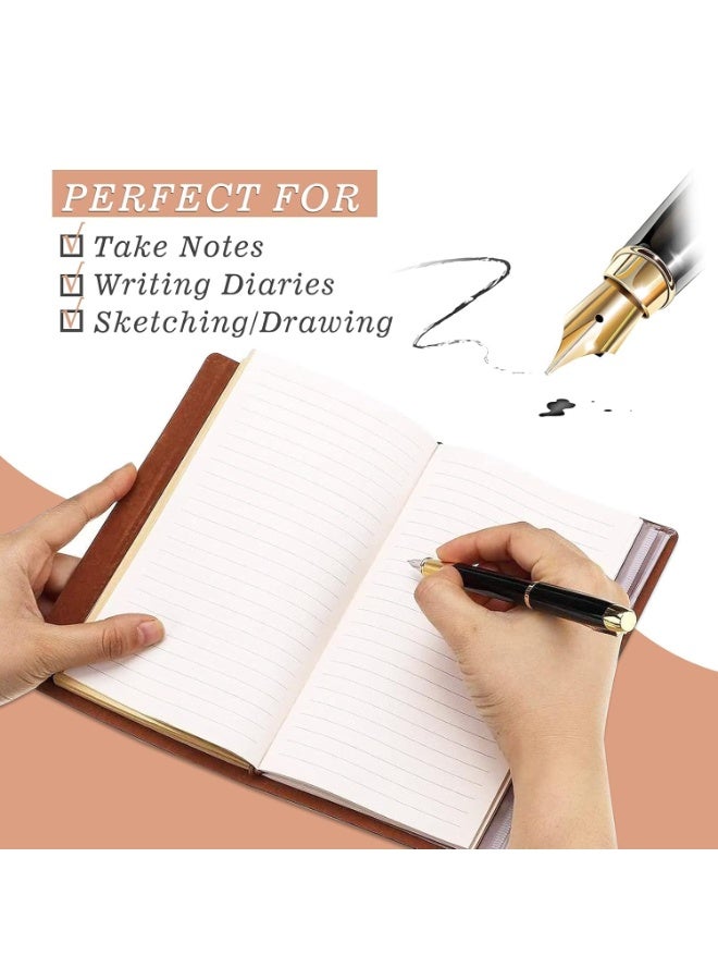 DIOTTI “To My Wife” Refillable Leather Journal – Romantic A6 Notebook with Inspirational Message, Perfect Gift for Wife from Husband for Birthday, Anniversary, Valentine’s Day, or Any Special Occasion - Image 5