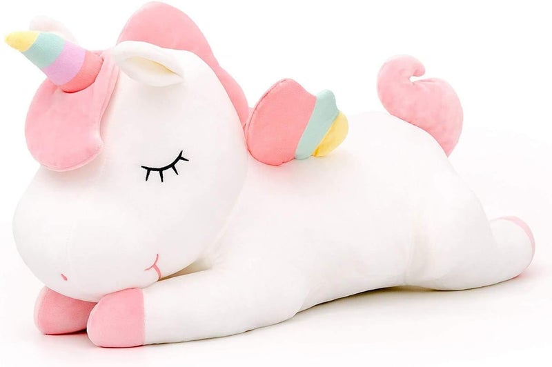 Mumoo Bear Big & small space compatible Mumoobear 25Cm Rainbow Unicorn Plush Toys Unicorn Stuffed Animal Horse Toy Doll Children Toys Baby Cuddle Toys Children'S Toys, Baby Soothe Toys, Birthday Gifts Cost effective fine quality - Image 2