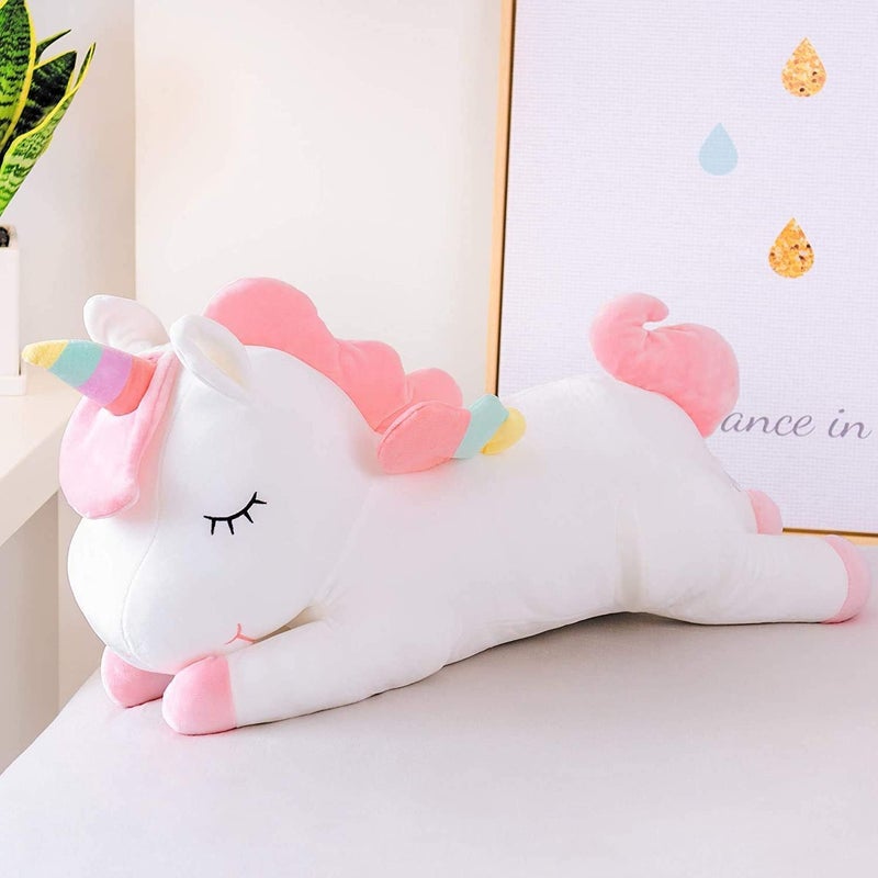 Mumoo Bear Big & small space compatible Mumoobear 25Cm Rainbow Unicorn Plush Toys Unicorn Stuffed Animal Horse Toy Doll Children Toys Baby Cuddle Toys Children'S Toys, Baby Soothe Toys, Birthday Gifts Cost effective fine quality - Image 5