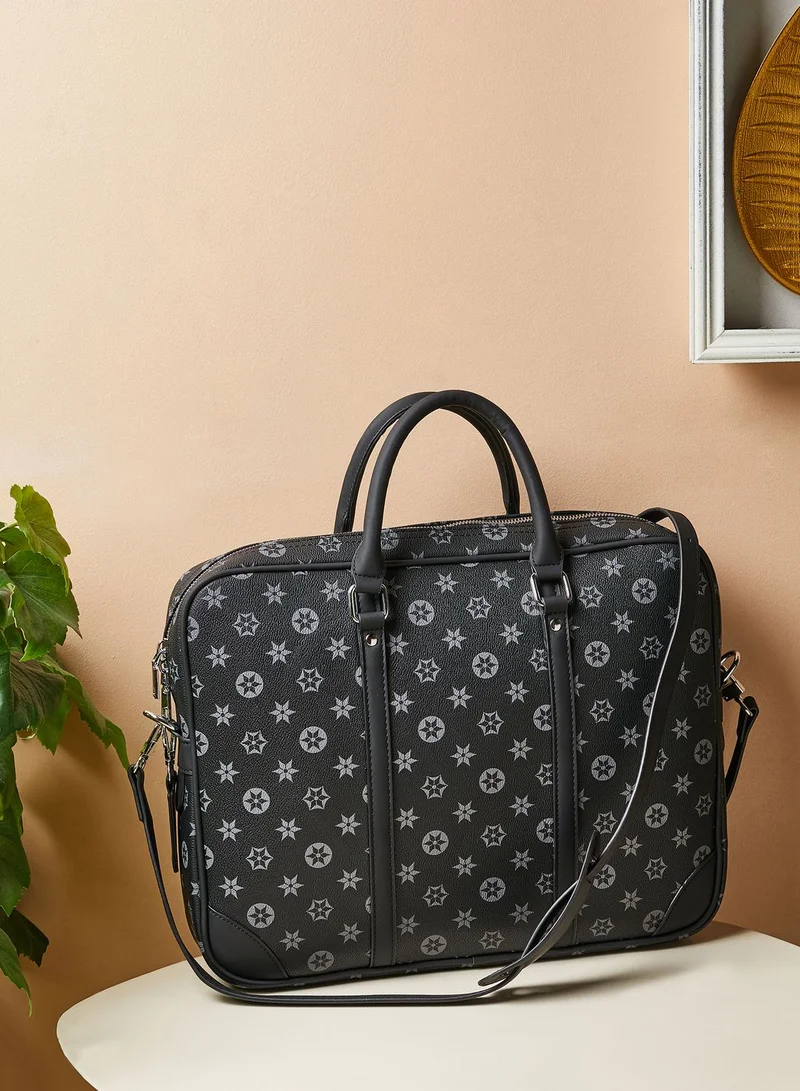 Robert Wood Premium Printed Laptop Bag