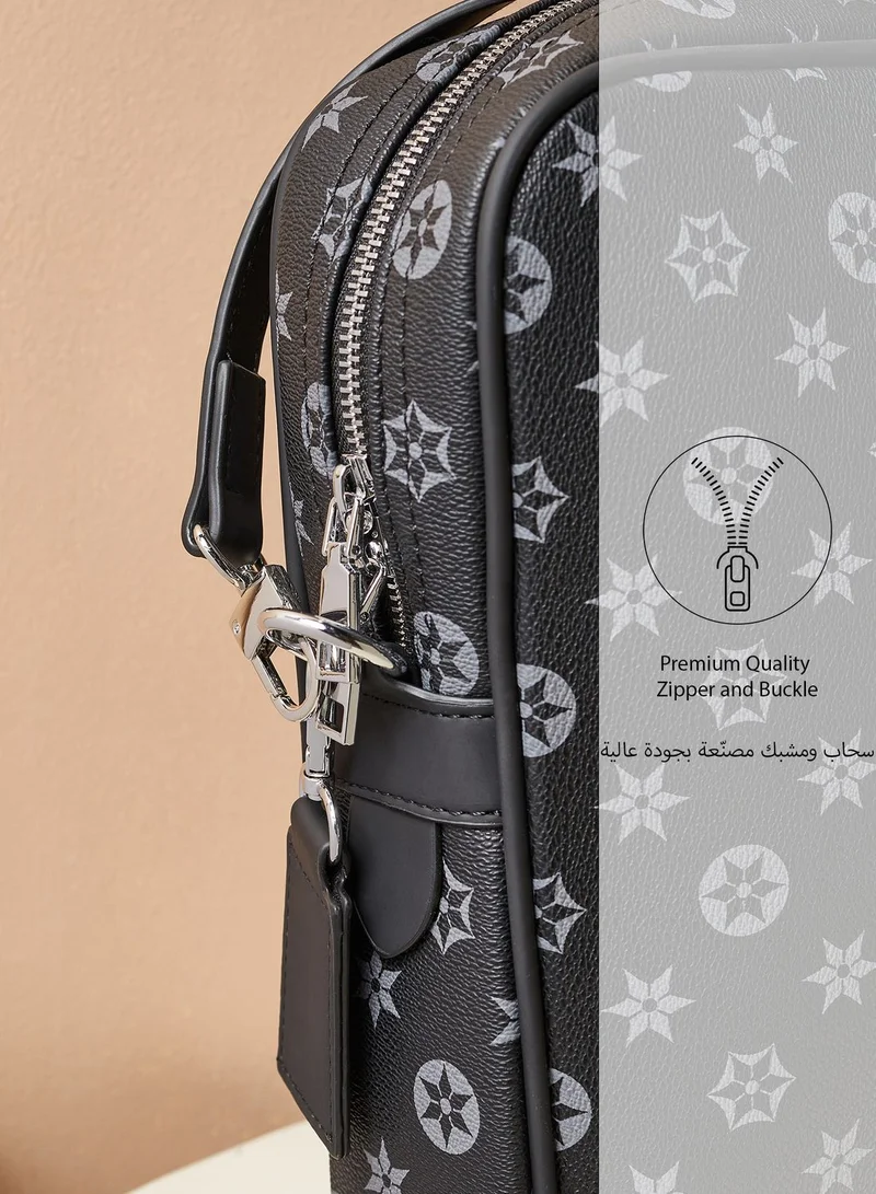 Robert Wood Premium Printed Laptop Bag