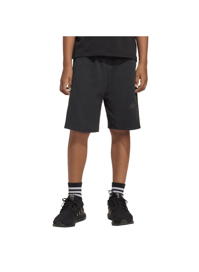 اديداس جيه اف اي لوجو شورت تدريب أسود للأطفال 7-8 سنوات - Image 2