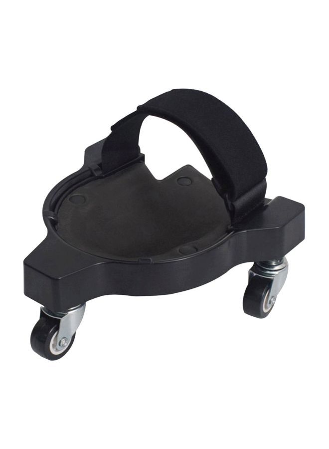 NIBEMINENT Knee Pad Protector With Wheels Black 30.00x9.00x22.50centimeter 
