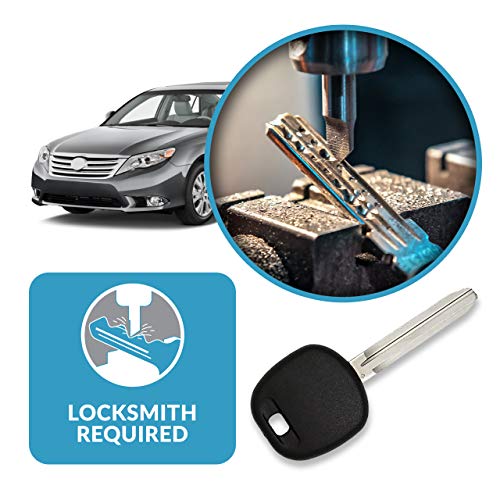 Keyless2Go Replacement for 2 New Uncut Transponder Ignition Car Key for Select Toyota Vehicles TOY44D-PT - Image 5