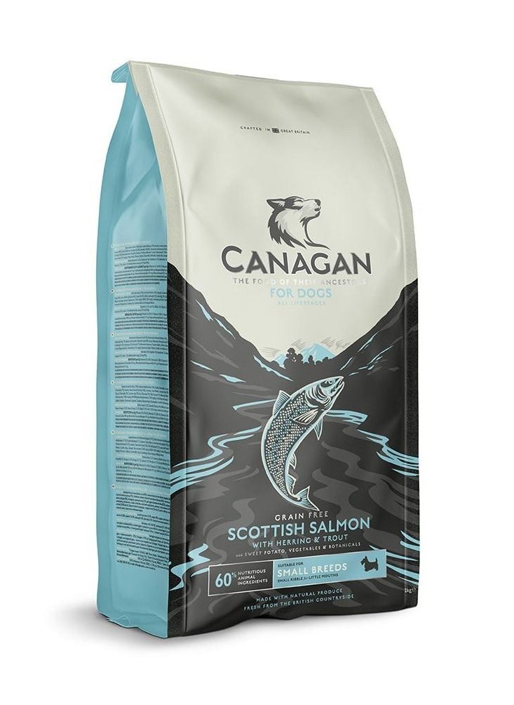 Canagan - Canagan Scottish Salmon for Small Breed Dog Dry Food 2kg - Image 1