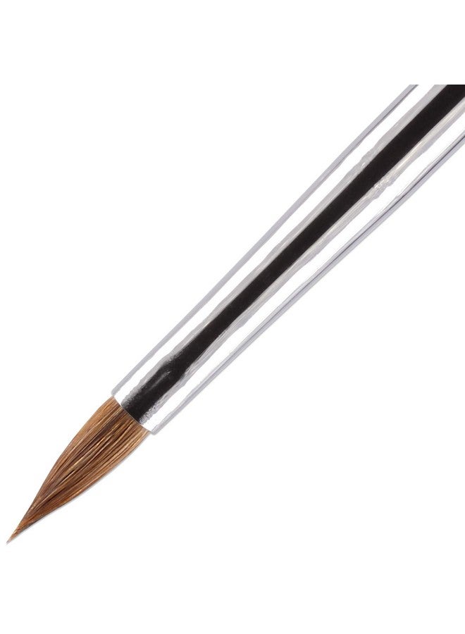 بانا فرش أظافر أكريليك ثلاثية الأبعاد من كولينسكي مع مقبض سائل لامع لبودرة أكريليك احترافية مانيكير وباديكير سائل (لون فضي مقاس 5) - Image 3