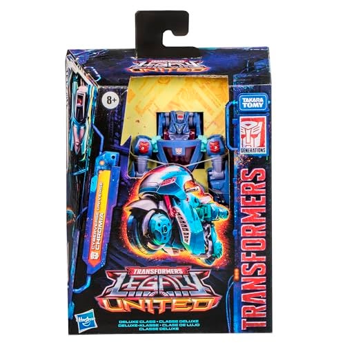 Transformers Legacy United Deluxe Class Cyberverse Universe Chromia 55inch Converting Action Figure 8 Years - Image 5