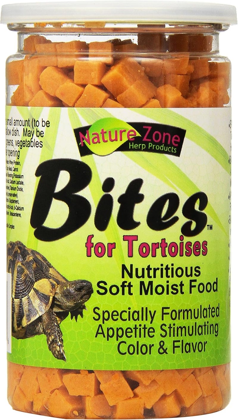 Nature Zone Bites for Tortoises - Melon Flavoured Soft Moist Food, 270ml - Image 1