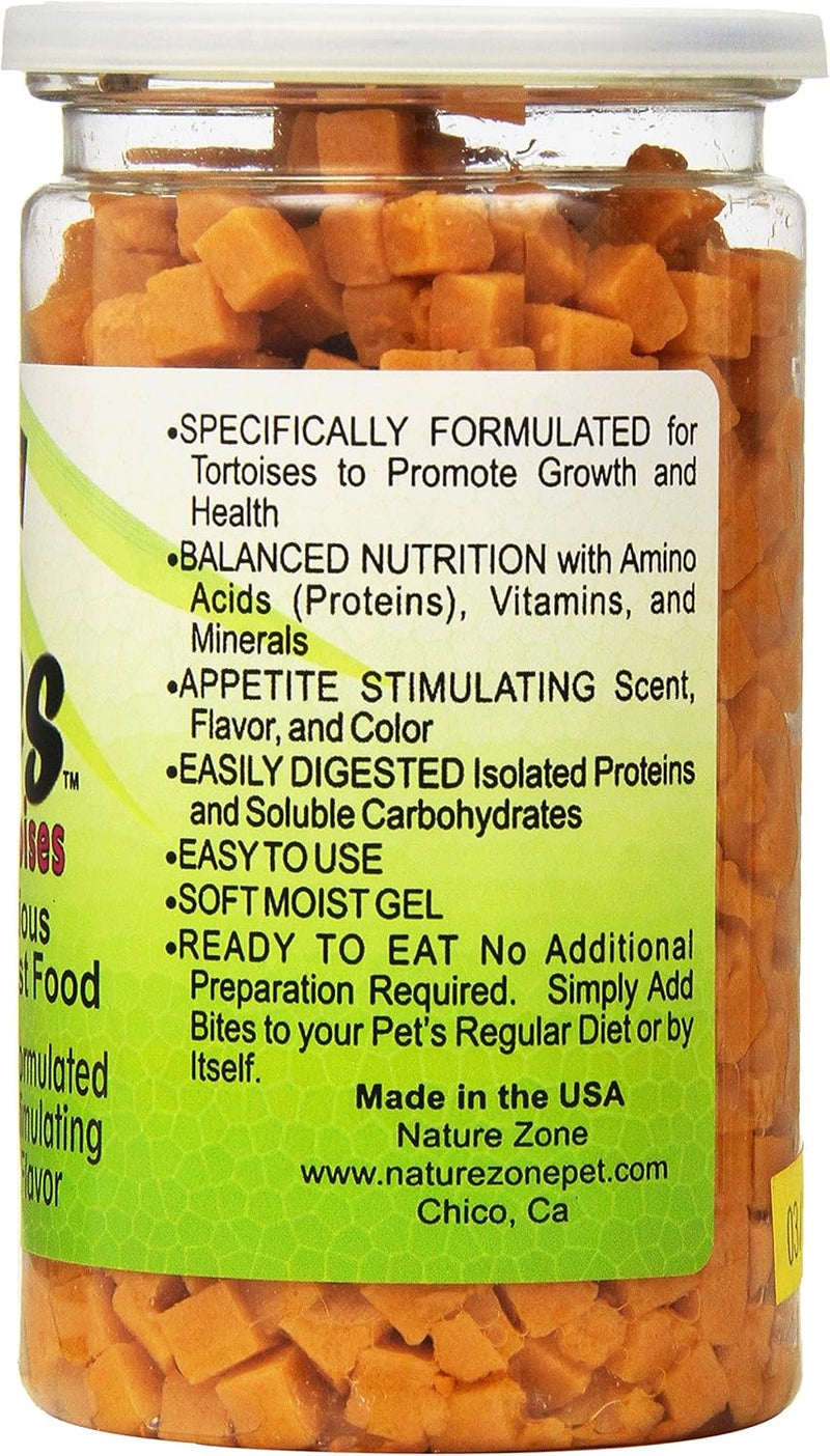 Nature Zone Bites for Tortoises - Melon Flavoured Soft Moist Food, 270ml - Image 2
