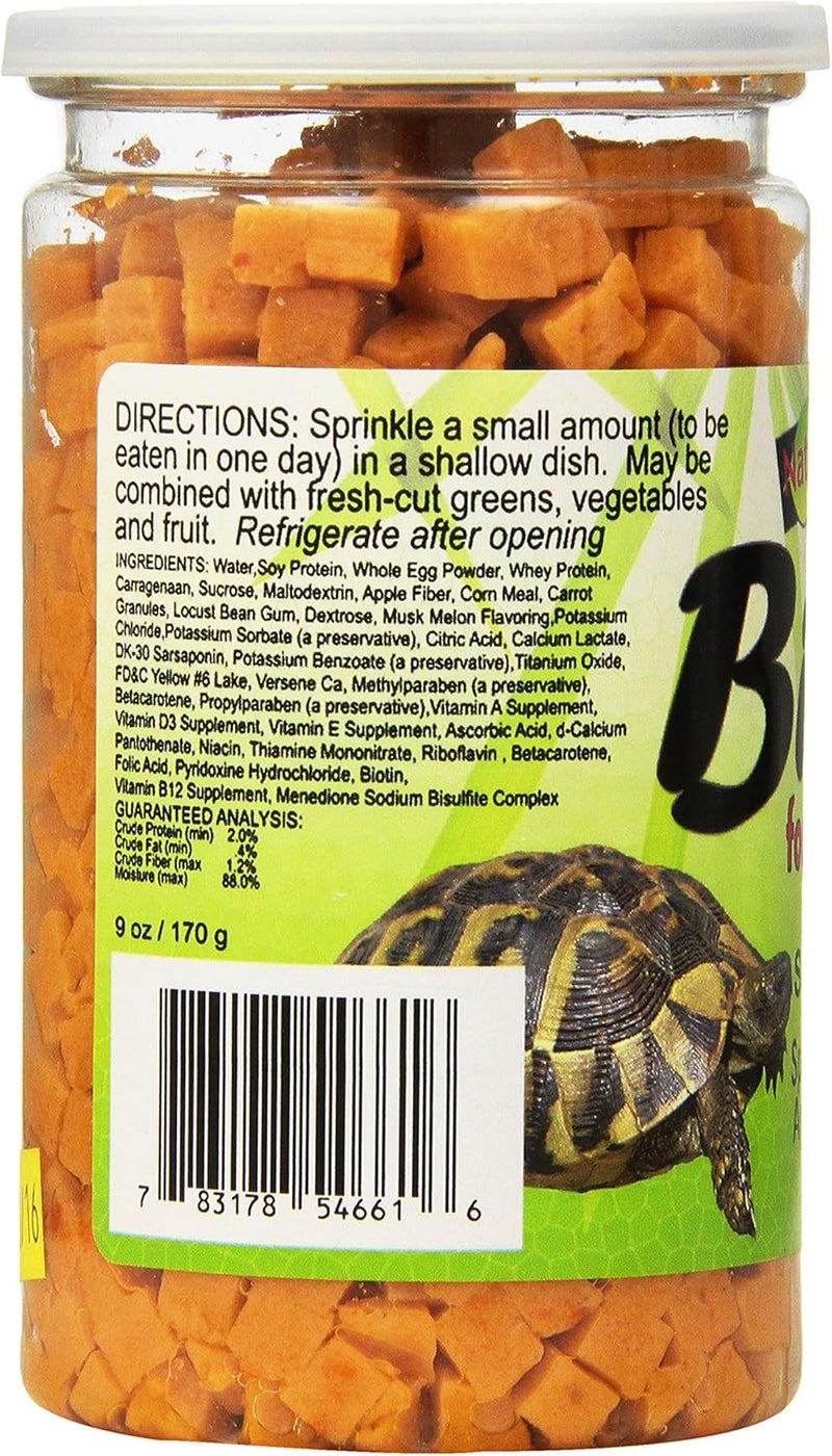 Nature Zone Bites for Tortoises - Melon Flavoured Soft Moist Food, 270ml - Image 3