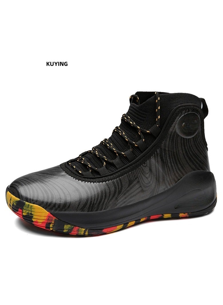 KUYING New Basketball High Top Shoe