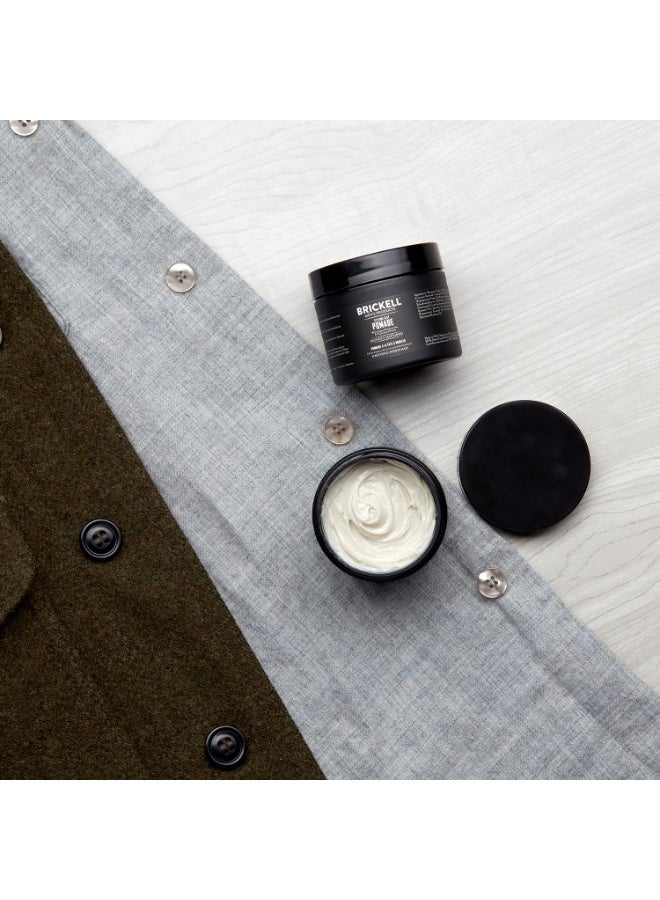 Brickell Men's Products Pomada de arcilla para peinar el cabello, natural y orgánica con fuerte sujeción y acabado mate, producto para peinados modernos, 2 onzas, perfumada - Image 2