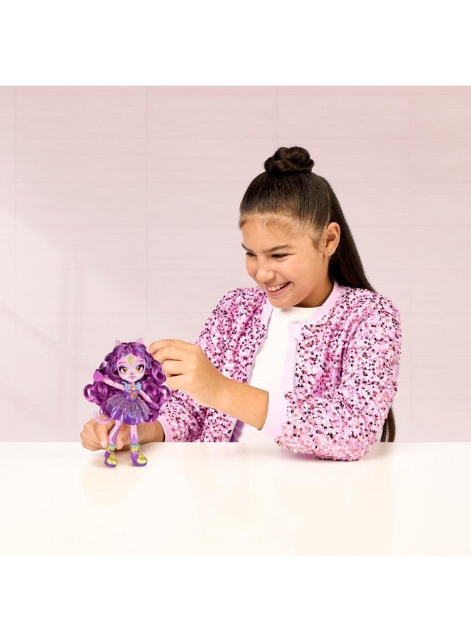 ماجيك ميكس سلسلة Pixlings Shimmerverse، ابتكر واخلط جرعة سحرية لتكشف بطريقة سحرية عن Catlyn The Cat، شاهد كيف تظهر دمية Pixling الأنيقة الجميلة مقاس 6.5 بوصة من Shimmerverse داخل زجاجة الجرعة - Image 2