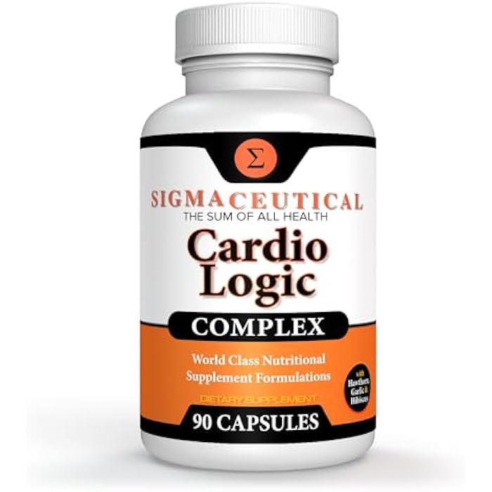 SIGMACEUTICAL Hawthorn Extract Supplement, Olive Leaf Supplement, Garlic Extract Supplement & Hibiscus Supplement - 90 Capsules - Image 1