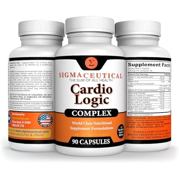 SIGMACEUTICAL Hawthorn Extract Supplement, Olive Leaf Supplement, Garlic Extract Supplement & Hibiscus Supplement - 90 Capsules - Image 4