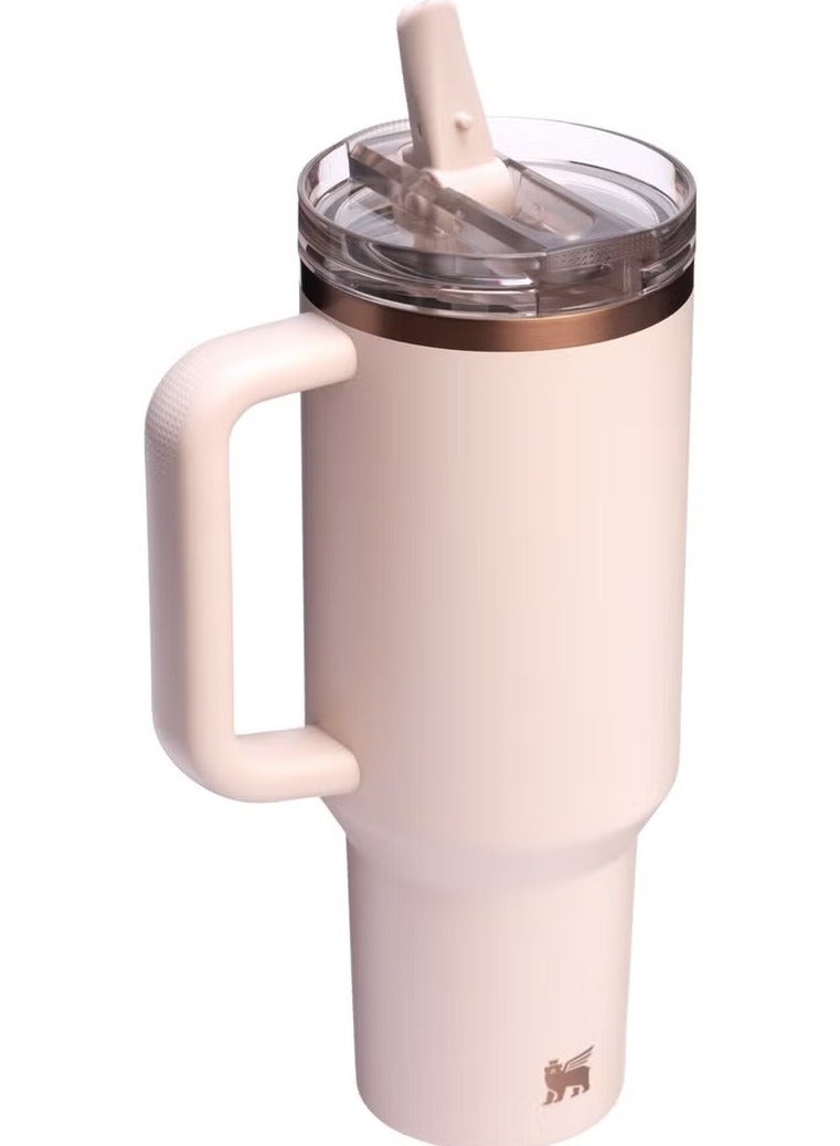 Stanley Quencher ProTour Flip Straw Tumbler with Leakproof Lid 40 oz | Built-In Straw & Handle - Image 2