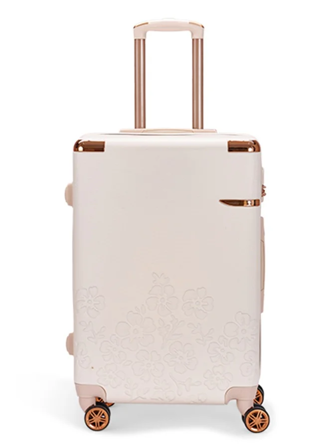 LIMRA Luggage set 5 pieces travel Bags with a distinctive design from limra Beige