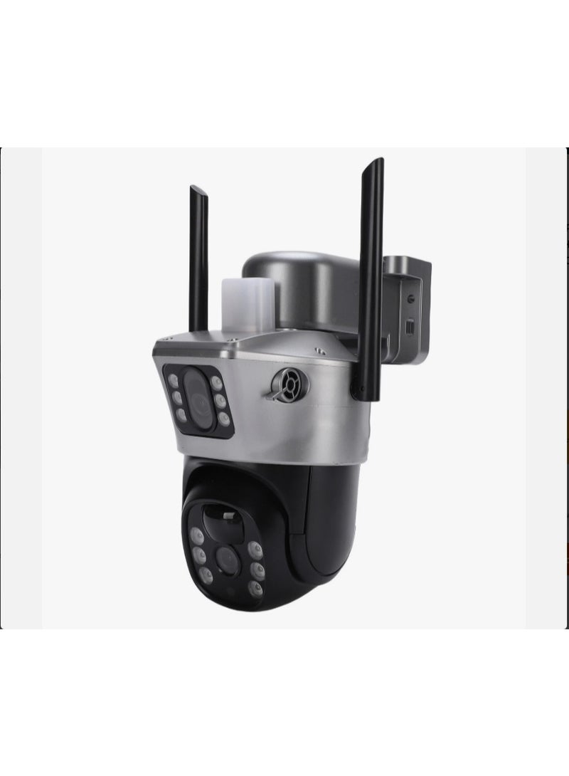 ELTRAZONE 4G LTE Solar Security Camera, 4MP HD Dual Lens, 360° PTZ Wireless Outdoor Surveillance - Image 2