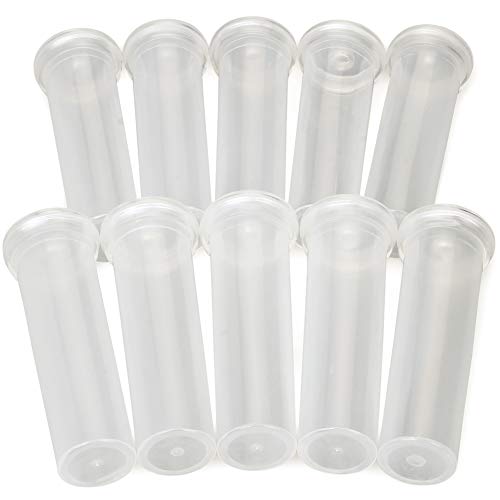 RESTCLOUD 10Pcs 60Ml Floral Tubes with Rack Holder for Milkweed Cuttings - Image 2