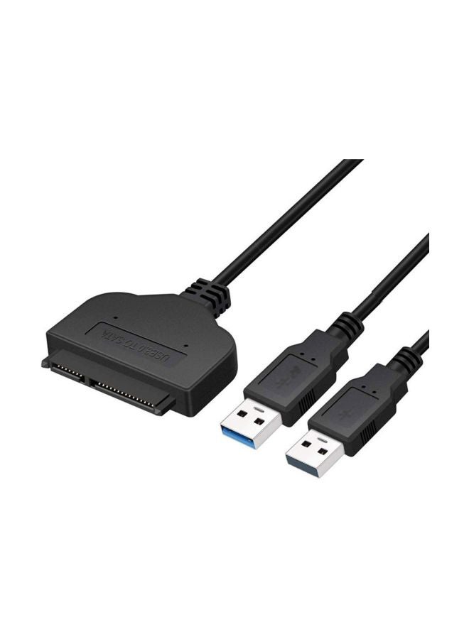 SATA To USB 3.0 Hard Drive Adapter Cable Black - Image 4
