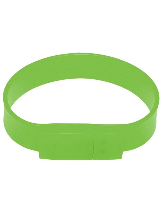 BURAQ 8GB Silicon Bracelets USB 2.0 Flash Disk(Green)  - Image 2