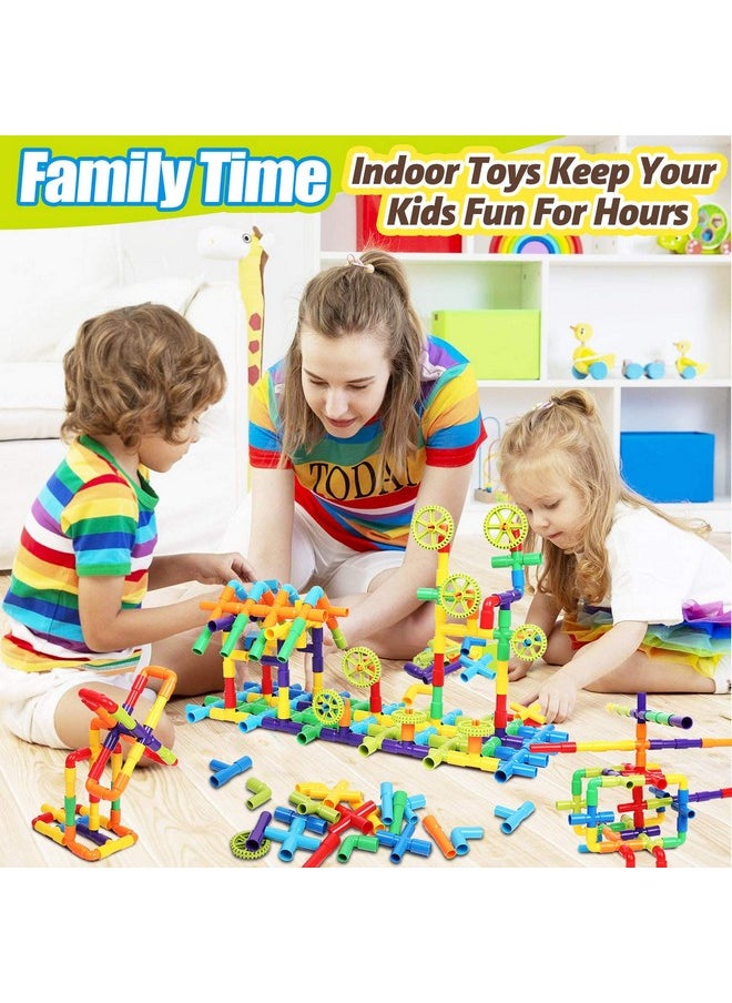 EP EXERCISE N PLAY EP EXERCISE N PLAY 250PCS Toy Building Set for Kids Ages 3 4 5 | STEM Learning | Durable Plastic Blocks | Interactive Educational Toy for Toddlers Boys Girls  - Image 4