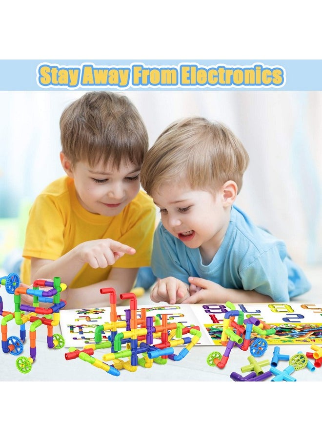 EP EXERCISE N PLAY EP EXERCISE N PLAY 250PCS Toy Building Set for Kids Ages 3 4 5 | STEM Learning | Durable Plastic Blocks | Interactive Educational Toy for Toddlers Boys Girls  - Image 5