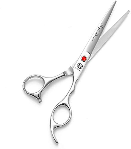 Purple Dragon 5"/5.5"/6"/6.5"/7"/7.5"/8"/9"/10" Sharp Edge Hair Cutting Shears Pet/Puppy/Cat Grooming Scissors with Bag - Perfect for Barber or Dog Groomer - Image 4