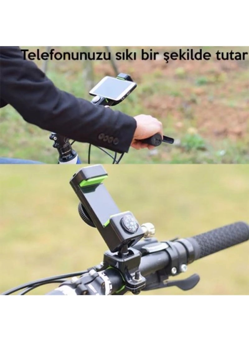 Zoli Compass Motorcycle Phone Holder Universal 360 Degree Rotatable Bike Phone Holder  - Image 3