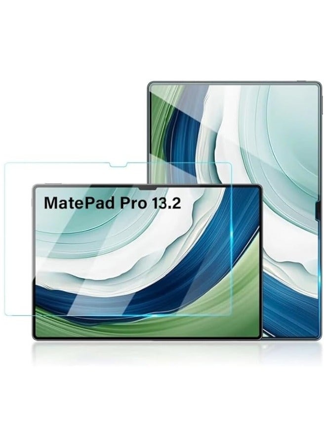 2 Pack Tempered Glass Compatible with Huawei MatePad Pro 13.2 inch 2023 Tempered Glass Screen Protector Tablet Proof Protective Film - Image 1