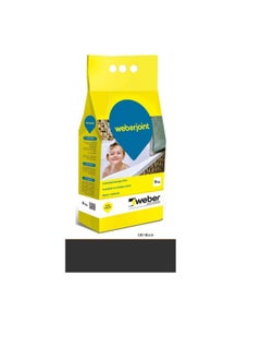 Weber Weber Cement Based Pre Mixed Tile Joint Grout Multi Colors BLACK  - Image 1