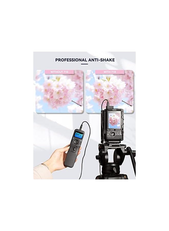 Zaboon - Timer Remote Shutter Release Trigger Intervalometer for Canon EOS Rebel T6 T7 80D 70D 60D 60Da 77D T7i T6i T6s SL2 SL1 T5 T3 T5i T4i T3i T2i EOS R M6 M5 Cameras - Image 1