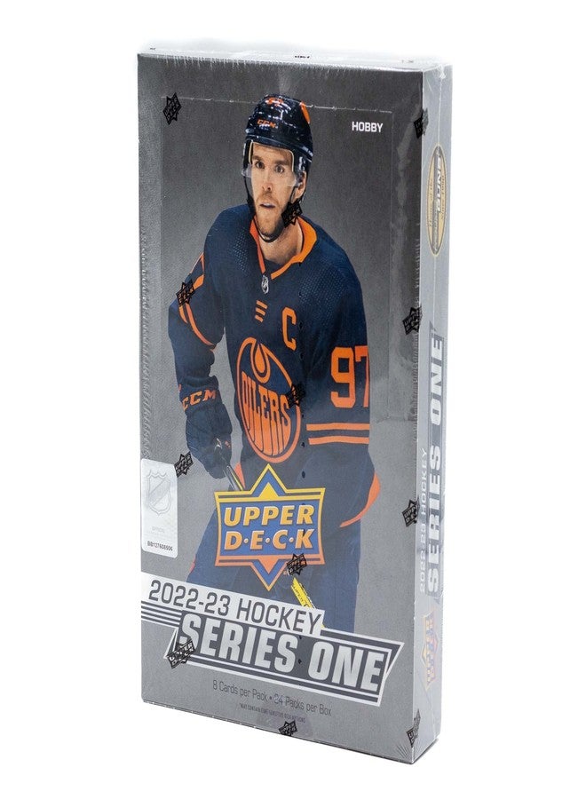 أبير ديك صندوق هواة هوكي NHL من سلسلة Upper Deck 1 لموسم 2022/23 (24 عبوة/صندوق) - Image 1