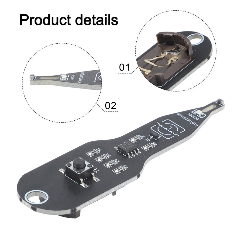Digital Inductance Tester Circuit Analyzer Electromagnetic Induction Tool - Image 5