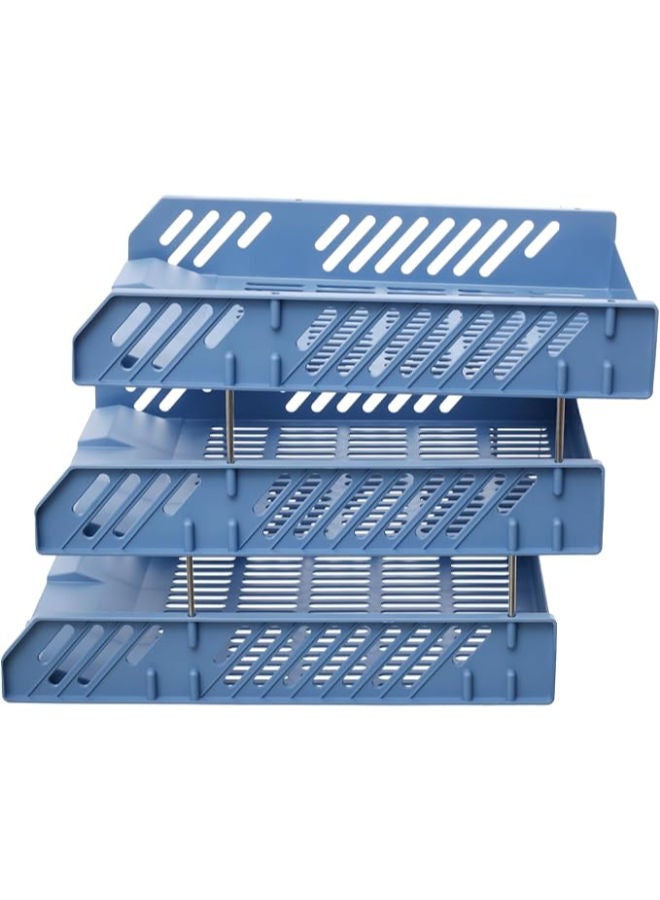 M&G 3-Tier Tray, Organized and Spacious Desktop Storage, Durable Plastic - Image 2