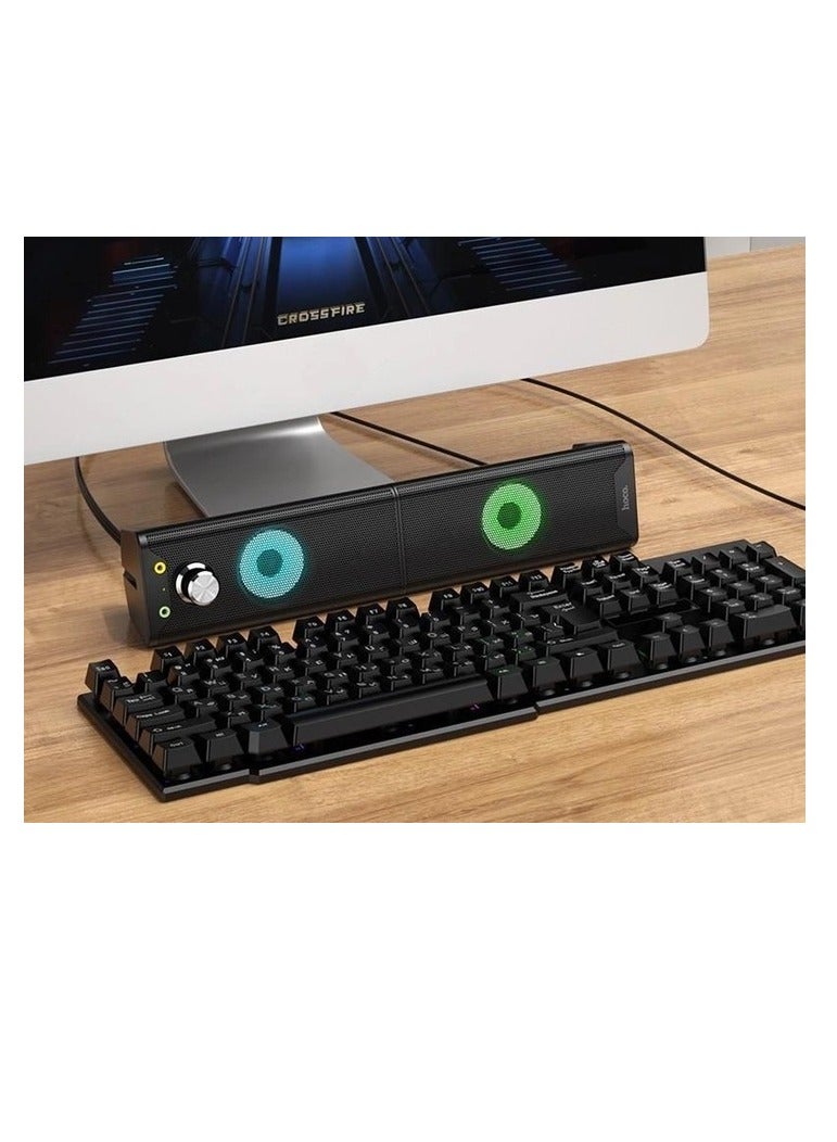 هوكو. مكبرات صوت يونيتي دازلينغ لايتس 2.0 ومكبر الصوت (أسود) DS32 - Image 3