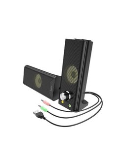 hoco. UNITY DAZZLING LIGHTS SPEAKERS 2.0 & SOUNDBAR (BLACK) DS32  - Image 5