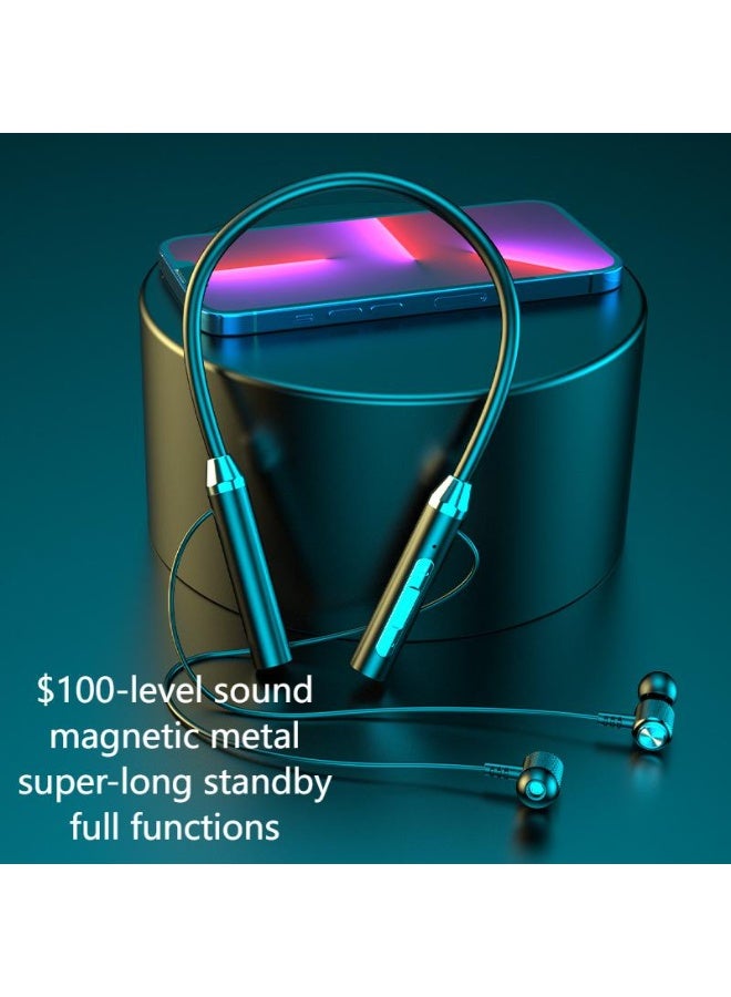 Neckband Headphones Wireless Bluetooth In-ear Sport headphones Noise-canceling Sweatproof, Fast Charging, for Workout Running Sport Work  - Image 3