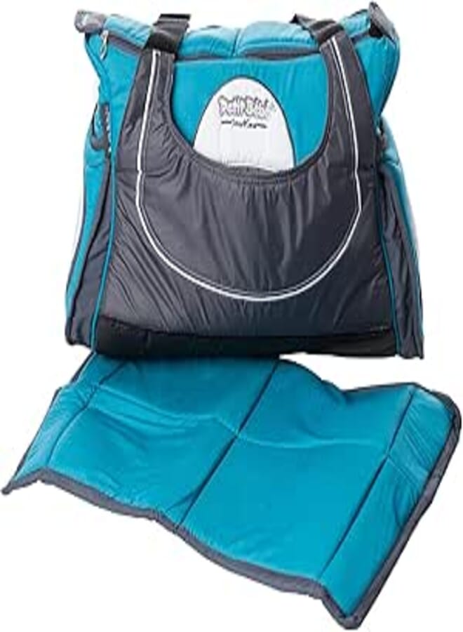 Petit bebe Petit BebeDiaper bag smart oval - blue 