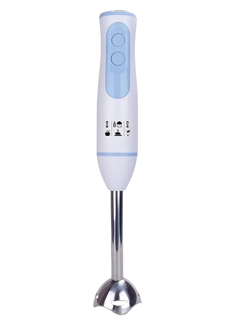 Hand Blender Mixer with Stainless Steel Blades – Multi-Speed Immersion Blender with Turbo Mode & Speed Control Knob for Smoothies, Soups, Baby Food, Purees, Sauces & More  - Image 1