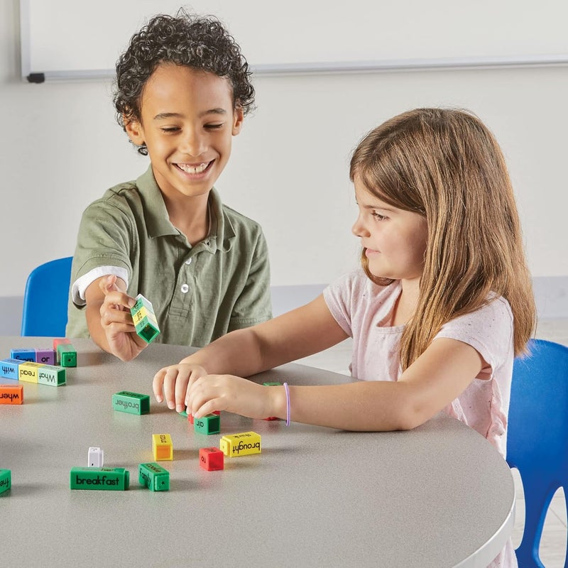 hand2mind hand2mind Reading Rods Sentence Construction Sentence Building for Kids Parts of Speech Linking Cubes Learn to Read Toys Reading Tools for Kids Science of Reading Manipulatives  - Image 2
