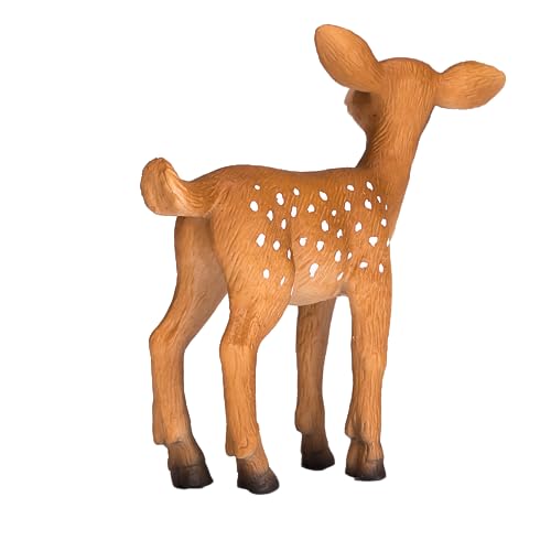 MOJO White Tailed Deer Fawn Realistic International Wildlife Hand Painted Toy Figurine - Image 2