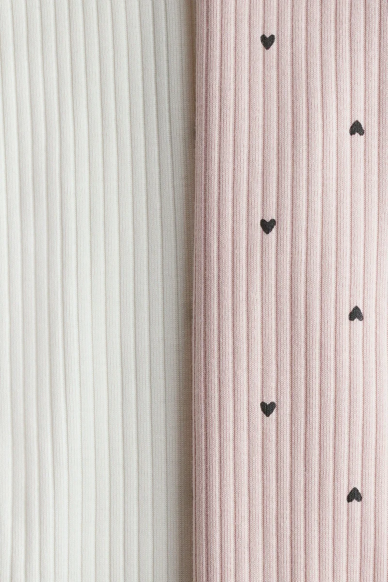 H&M 2-pack cotton sleepsuits