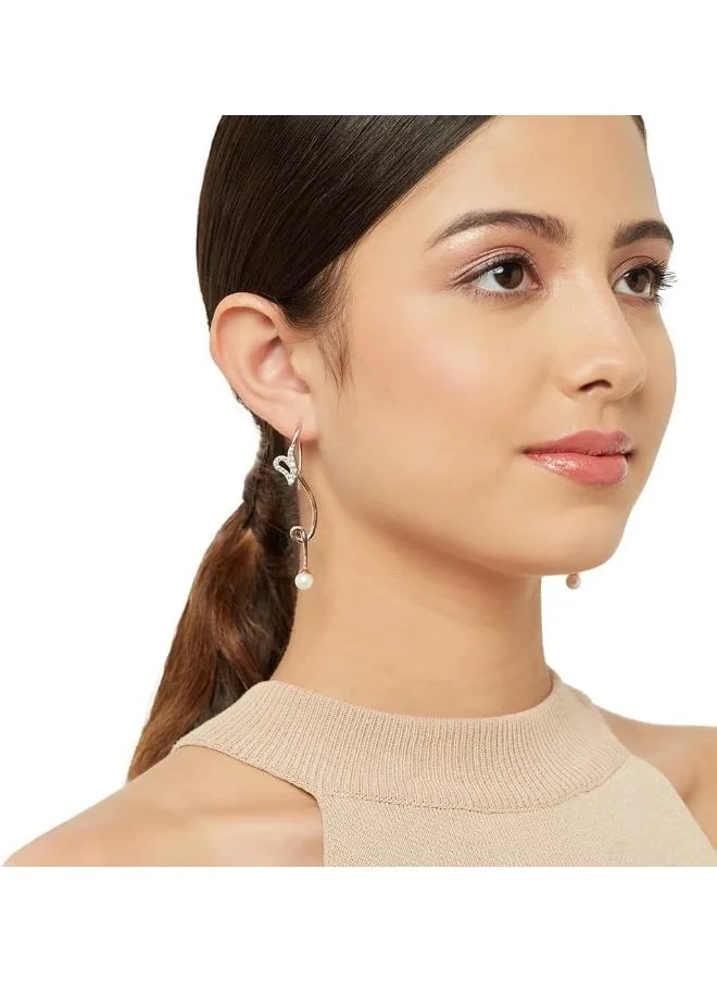 VOYLLA Voylla Rose Gold Brass Earrings