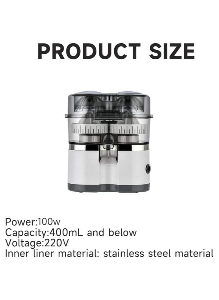 DubaiGallery Electric Twin Citrus Juice Maker, with Anti-Drip Valve Citrus Orange Fruits Squeezer Household Fruit Mixer, Fast Double 100W Electric Lemon Orange Fresh Juicer Cutter Slicer  - Image 4