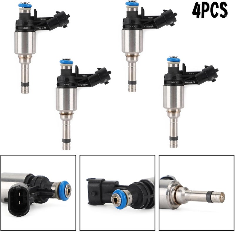 Frezon 4PCS Fuel Injectors Kit for Hyundai Accent and Kia Rio 1.6L L4 (2012-2016) - Image 3