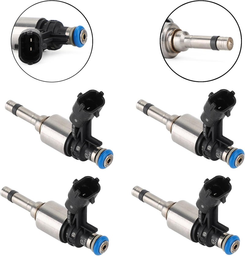 Frezon 4PCS Fuel Injectors Kit for Hyundai Accent and Kia Rio 1.6L L4 (2012-2016) - Image 2