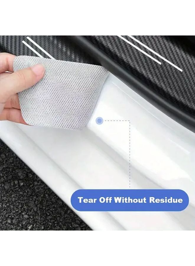 Suzuki SX4 Car Door Threshold Scuff Plate Protector 1Pcs Carbon Fiber Decal Sticker - Image 5