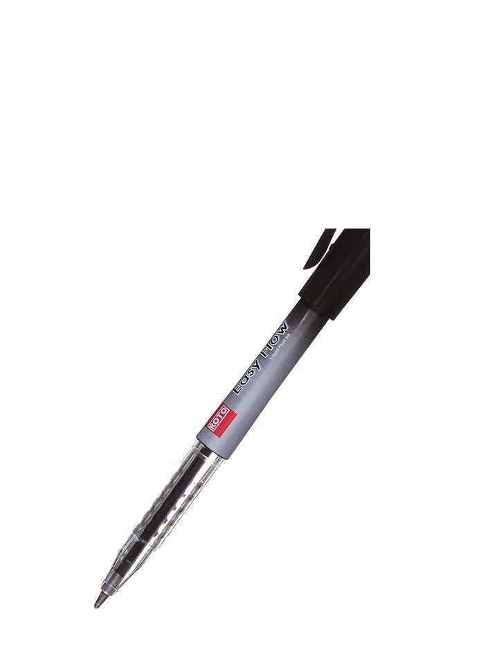 ROTO Ballpoint Pen – Black 1.0 mm EASYFLOW – Comfortable Grip & Clear Lines - Image 3