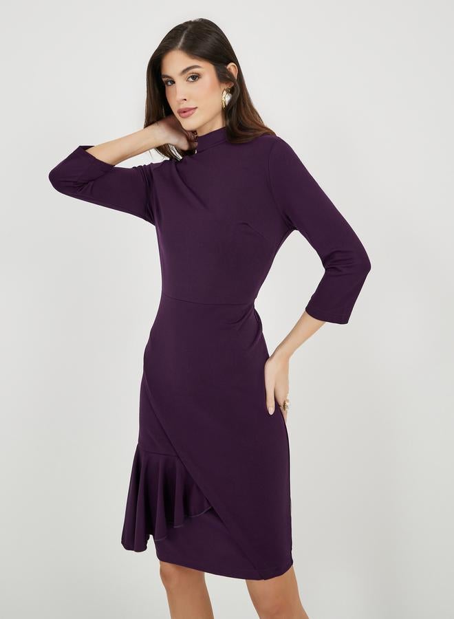 ستايلي فستان تول مكشكش - Image 3